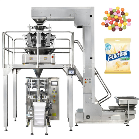Automatic Weighing Potato Chips Banana Chips Plantain Dumpling Chips Packing Machine with Nitrogen