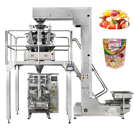 Fully Automatic High Precision 304ss 4 Linear Weigher Packing Machine for Bean Rice Salt Powder