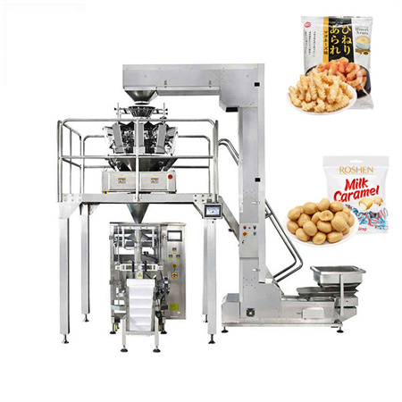 Peanuts French Fries Namkeen Pouch Popcorn Nitrogen Potato Chip Snacks Puffed Food Packing Machine