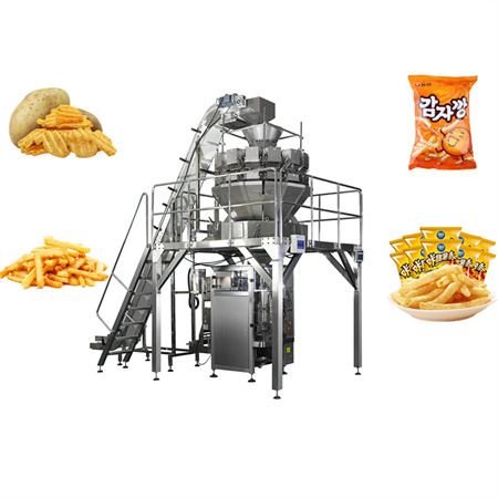 Automatic Granule Salt Rice Bean Sugar Popcorn Nuts Bag Packing Machine Vertical Sanck Food Multi-Function Filling Sealing Packaging Machine