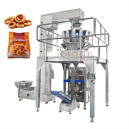 Potato Chips Banana Plantain Weighing Sachet Packaging Machine Nitrogen Filling Potato Chips Packing Machine