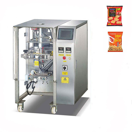 Automatic Granule Salt Rice Bean Sugar Popcorn Nuts Plastic Bag Packing Machine Vertical Sanck Food Filling Sealing Packaging Machine