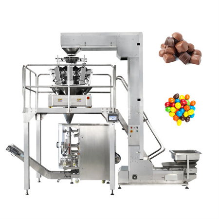 Automatic Snacks Coffee Bean Peanut Filling Herb Popcorn Chin Chin Packaging Garlic Filler Nut Kerala Food Packing Machine
