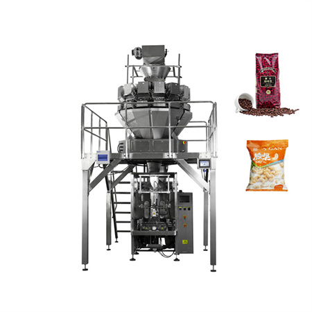 Automatic Food Snack Chip Rotary Weighing Packing Machine Stand-up Bag Pouch Zipper Bag Packing Machine with Nitrogen Filling