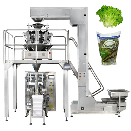 Automatic High Speed Food/Snack/Beans/ Grain/Rice/Nuts/Peanut/Sugar/Beans/Flavoring/Flour /Powder Double-Pouch/Bag Filling Packaging Packing Sealing Machine