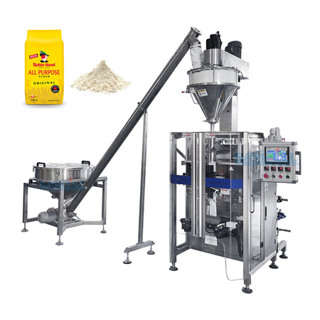 Automatic Machinery Small Bag Pouch Forming Filling Sealing Weighing Food Packaging Packing Machine for Granular Salt Rice Bean Seed Spice Sugar Nuts Chips