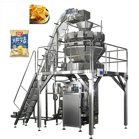 Automatic Vffs Food Pouch Potato Chips Packaging Machine Sweet Cashew Nuts Corn Packing Machine with Multihead Weigher