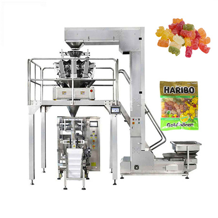 Automatic Food Snack Chip Rotary Weighing Packing Machine Stand-up Bag Pouch Zipper Bag Packing Machine with Nitrogen Filling