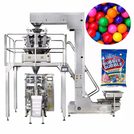 Automatic Bread/Biscuit/Cookie/Crackers/Dry Bread/Potato Chips Food Packing Machine Without Tray/on Edge Packaging Machine