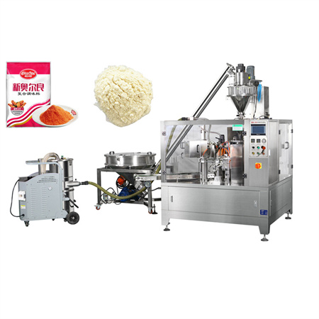 Automatic Weighing Draied Fruit Cashew Peanut Solid Particle Potato Chips Snack Food Pouch Packing Machine with Nitrogen Flushing