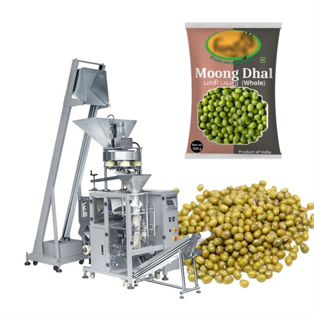 Ky420d Nitrogen Gas Filling Puffed Foods Potato Chips Snacks Biscutis Stand up Pouch Bag Automatic Filling Sealing Packing Machine