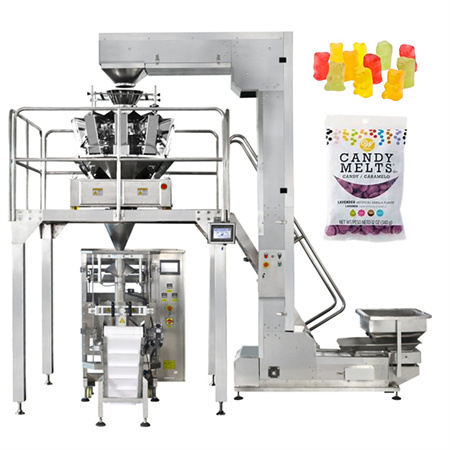 Automatic Popcorn Puffed Food Snacks /Chocolate Beans Pouch Filling Sealing Packing Machine