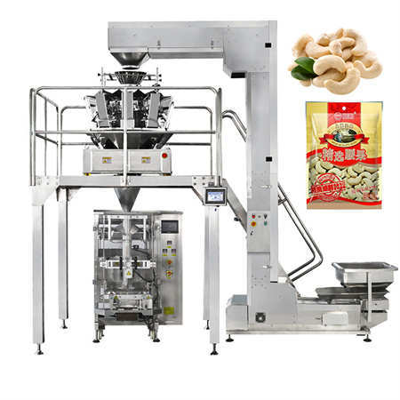 Automatic Vertical 100g 500g 1kg Paper Bag Sugar Sea Iodized Salt Potato Chip Coffee Beans Seeds Rice Granule Fruit Nuts Snacks Grain Pouch Packaging Machine